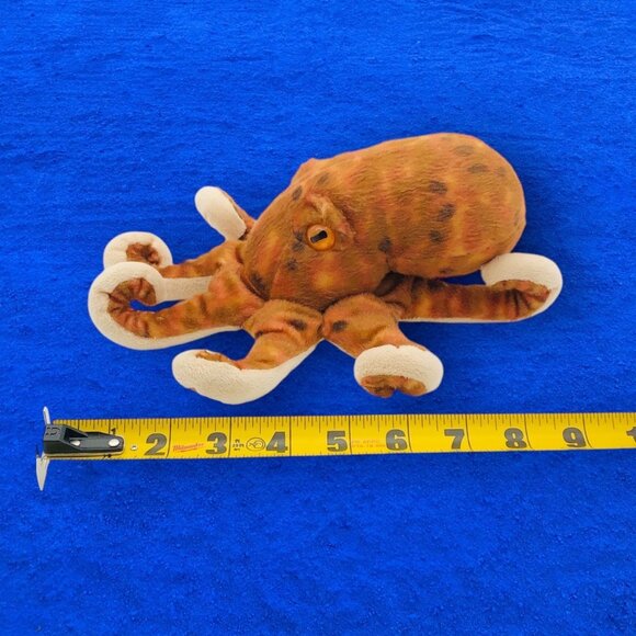 Wild Republic 8" Octopus 2013 Stuffed Animal Realistic Plush - Picture 6 of 9